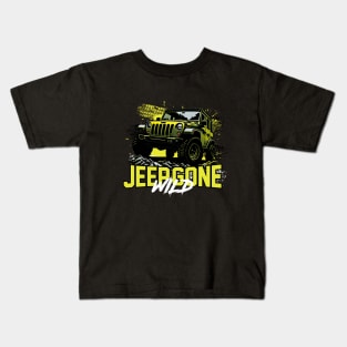 Jeep Gone Wild! Kids T-Shirt